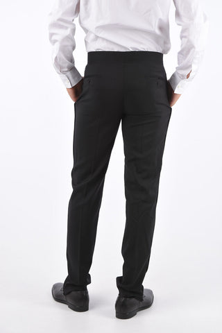 COLLEZIONI No hem Single Pleat Pants