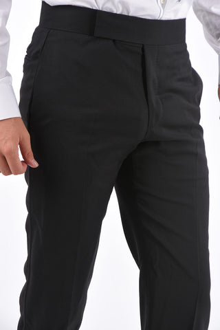 COLLEZIONI No hem Single Pleat Pants