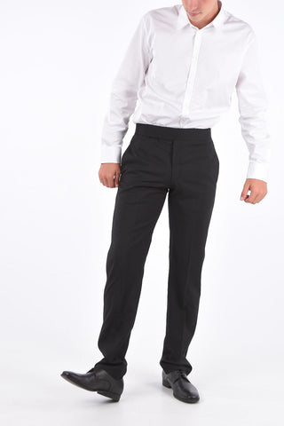 COLLEZIONI No hem Single Pleat Pants