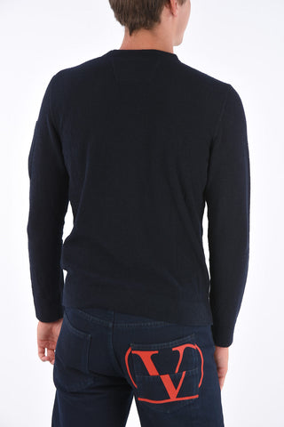 Blend Cotton TERRY Crewneck Sweater