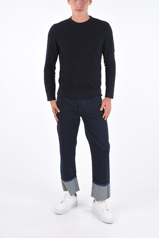 Blend Cotton TERRY Crewneck Sweater
