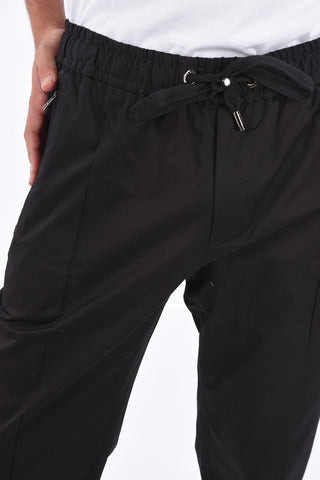 Pantalone Drawstring in Cotone Stretch