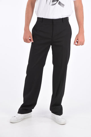 Pantalone Wide Leg in Lana