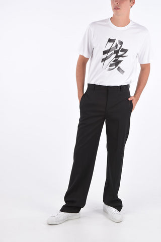 Pantalone Wide Leg in Lana
