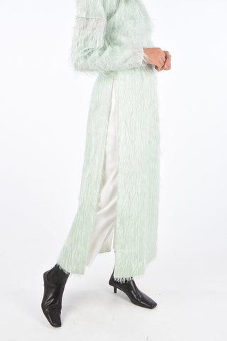 Double Side Split LOBBY Fringed Dress