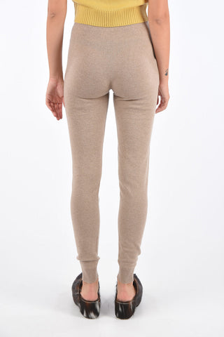 Virgin Wool and Cashmere Slim Fit Joggers