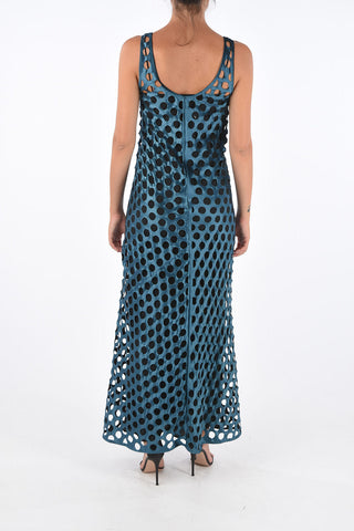 MM1 Inner Petticoat Full Cut Out Midi Dress