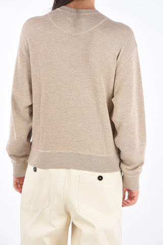 Cashmere and Silk Crew-Neck Sweatshirt