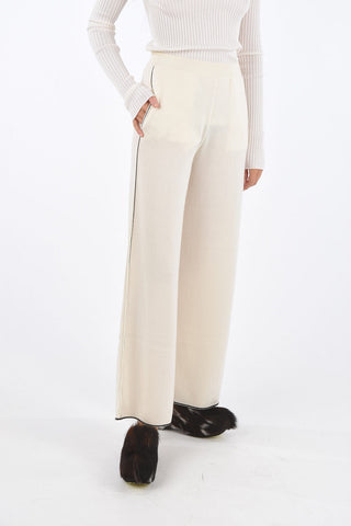 Cashmere High Waist Palazzo Joggers 