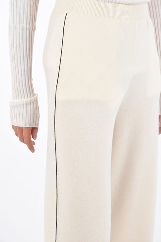 Cashmere High Waist Palazzo Joggers 