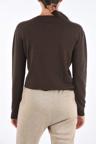 Maglia Girocollo in Puro Cashmere 