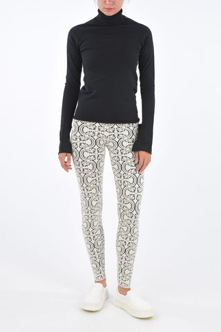 Unstructured Sleeve Skinny Fit Turtle-Neck Sweater