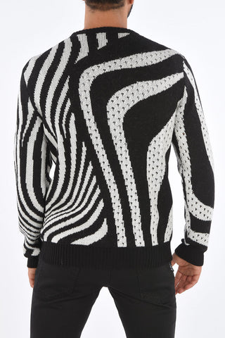 Maglia Girocollo Fantasia Animalier