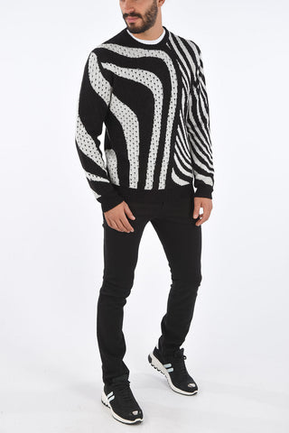 Maglia Girocollo Fantasia Animalier