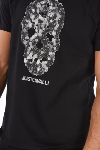 Printed T-Shirt with Strass