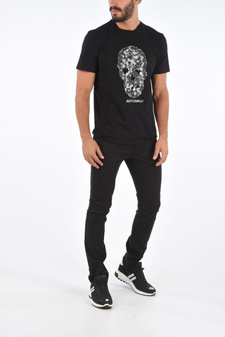 Printed T-Shirt with Strass