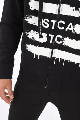 Logoed Sweat Track with Hood