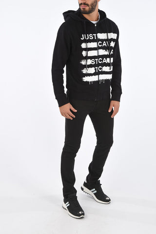 Logoed Sweat Track with Hood