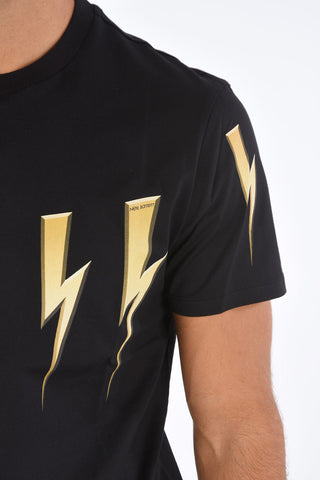 Slim Fit THUNDERBOLT Crew-Neck T-Shirt