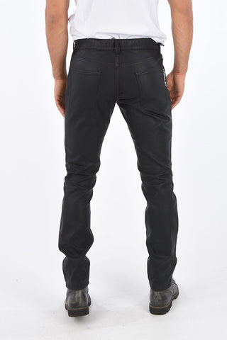 Pantaloni in ecoPelle Logati