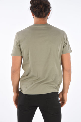 T-Shirt Stampata con Rilievo