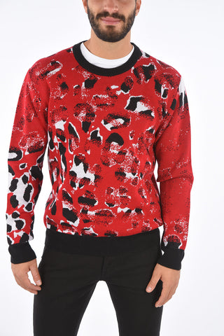 Maglia Girocollo Fantasia Animalier