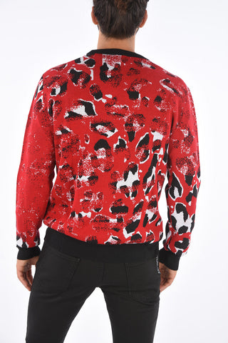 Maglia Girocollo Fantasia Animalier