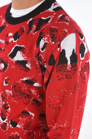 Maglia Girocollo Fantasia Animalier