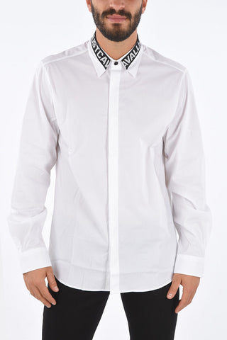 Spread Shirt with Jewel Botton