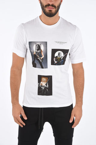ROCK MYTHOLOGY T-Shirt Slim Fit THE ROCKSTAR GOD in Cotone 