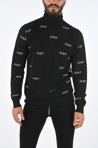 Maglia con Stampa Collo Alto