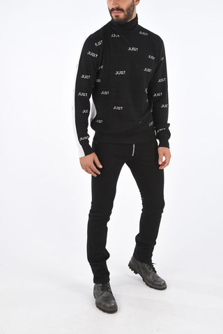 Maglia con Stampa Collo Alto