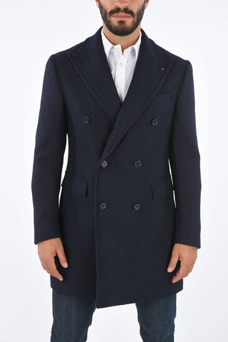 CC COLLECTION Cappotto Doppiopetto in Cashmere e Seta