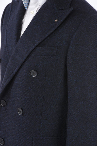 CC COLLECTION Cappotto Doppiopetto in Cashmere e Seta
