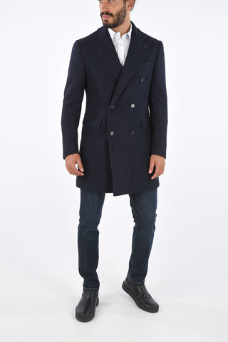 CC COLLECTION Cappotto Doppiopetto in Cashmere e Seta