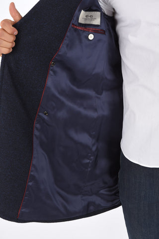 CC COLLECTION Cappotto Doppiopetto in Cashmere e Seta