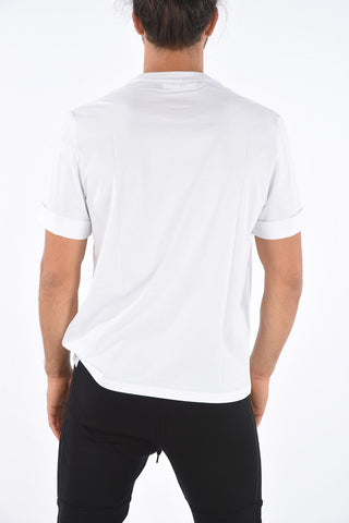 TRAVEL Patch Pocket Loose Fit Crew-Neck T-Shirt