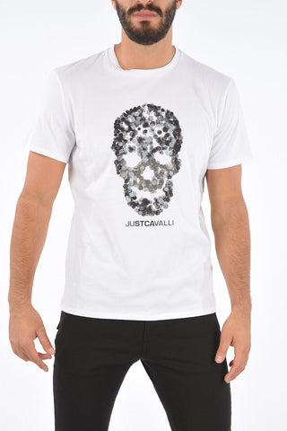 Printed T-Shirt with Strass