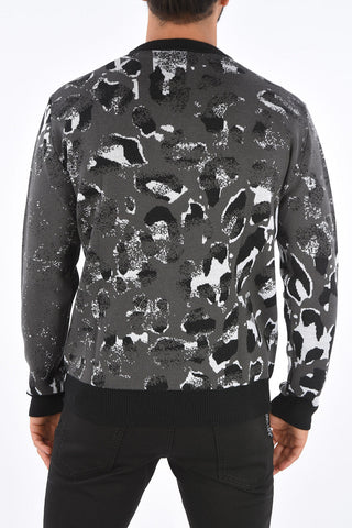 Maglia Girocollo Fantasia Animalier