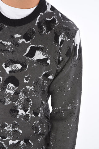 Maglia Girocollo Fantasia Animalier