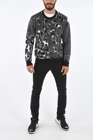 Maglia Girocollo Fantasia Animalier