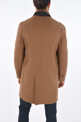 Cappotto Reversibile in Lana Vergine
