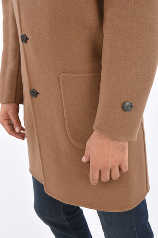 Cappotto Reversibile in Lana Vergine