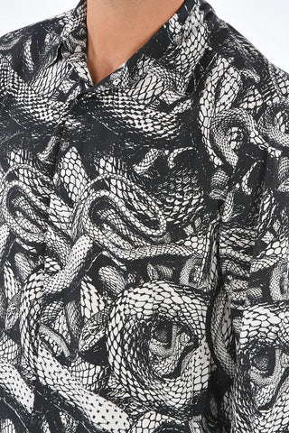 Camicia con Fantasia a Serpente