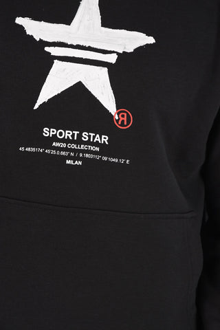 SPORT STAR Maxi Patch Pocket Crew-Neck Sweatshirt