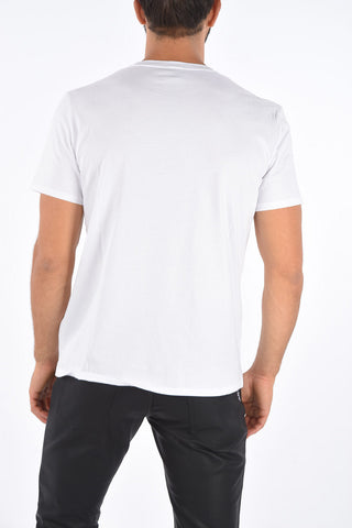 T-Shirt Stampata con Rilievo 