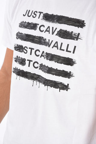T-Shirt Stampata con Rilievo 