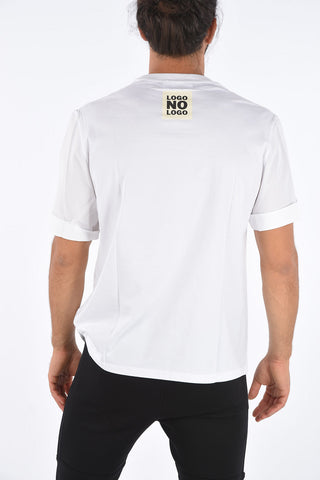 Cotton Loose Fit LOGO NO LOGO T-Shirt