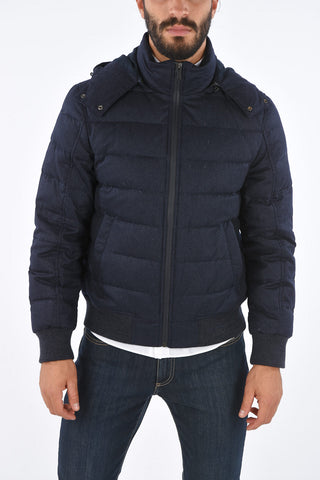 CC COLLECTION Removible Hood Two Pocket Down Jacklet 
