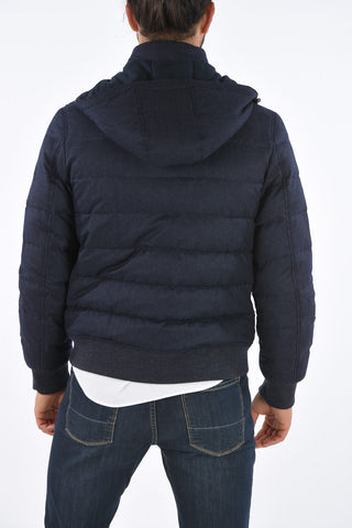 CC COLLECTION Removible Hood Two Pocket Down Jacklet 